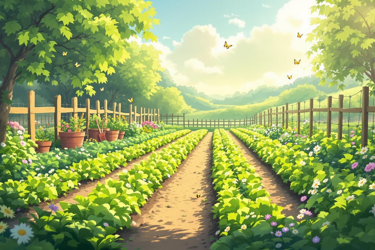 日漫网站作品 - 外婆的菜园子